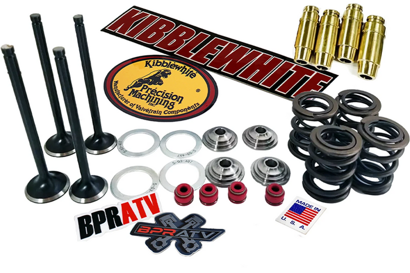 06+ TRX450R TRX 450R ER Kibblewhite Black Diamond Valve Springs Head Rebuild Kit
