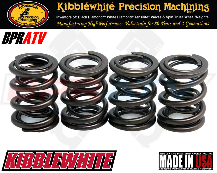 Kibblewhite Titanium Racing Spring Kit 93-98 Suzuki GSX-R R1100W 93-95 GSX-R750W