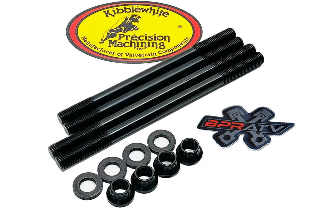 Yamaha Grizzly 700 Kibblewhite Cylinder Head Studs KPMI 80-82450 Head Bolts Kit