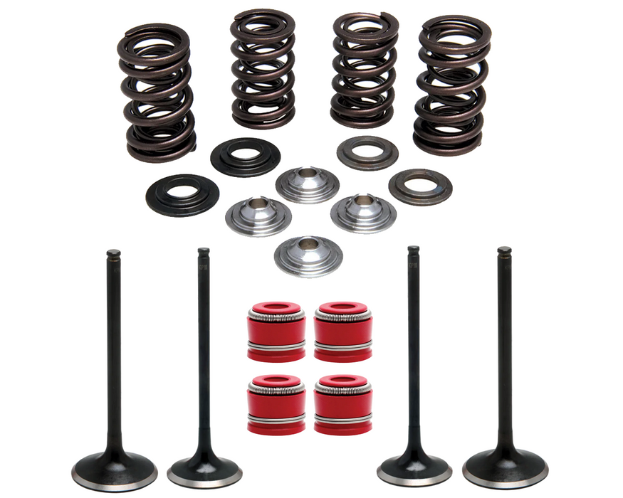 Honda TRX450R TRX 450R 450ER Kibblewhite Valves Titanium Springs Piston Cometic