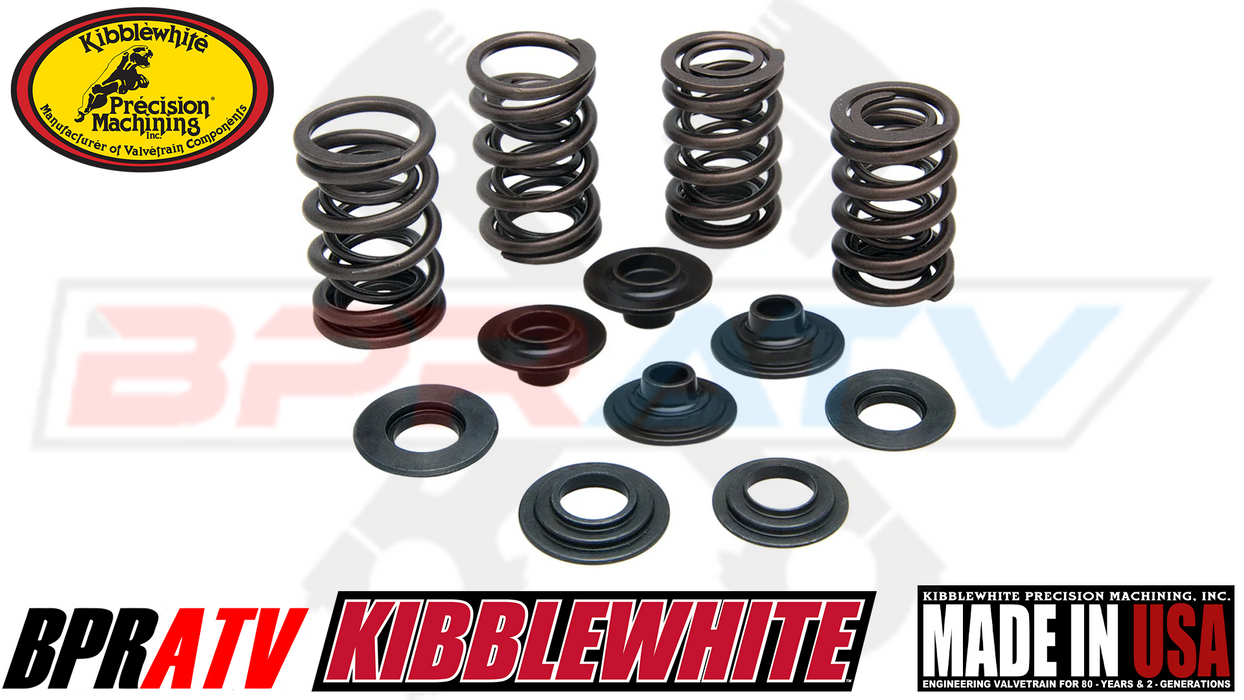 07+ Honda CRF150R Kibblewhite Valves Titanium Springs Guides Cometic Gasket Kit