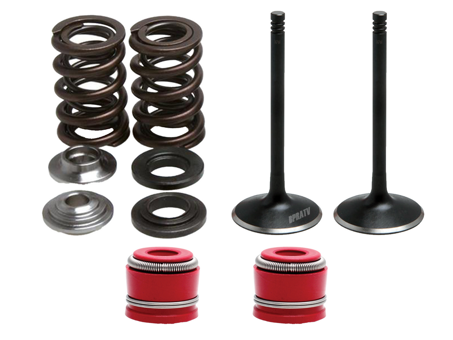 Honda CRF250R CRF 250R Kibblewhite Stainless Intake Valves Springs Kit Red Seals