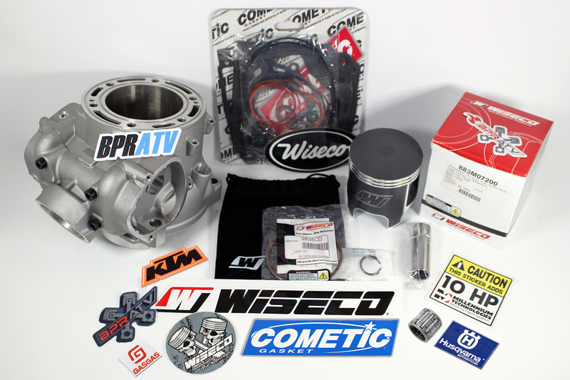 72mm Cylinder Piston Top End Kit KTM 300 EXC XC-W TPI Husqvarna TE300i GasGas EC