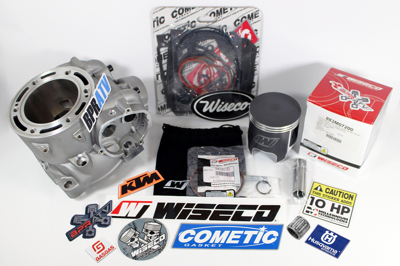 72mm Cylinder Piston Top End Kit KTM 300 EXC XC-W TPI Husqvarna TE300i GasGas EC