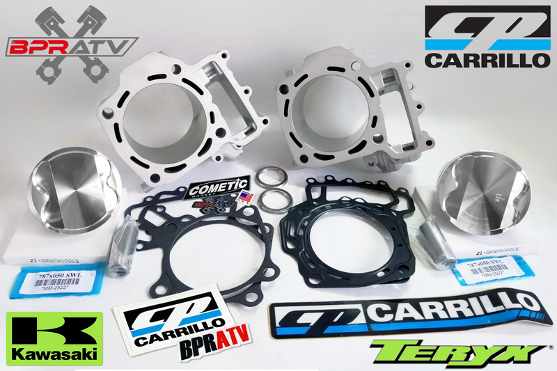 Kawasaki Brute Force 750 KVF750 Cylinder CP Pistons Cometic Top End Rebuild Kit