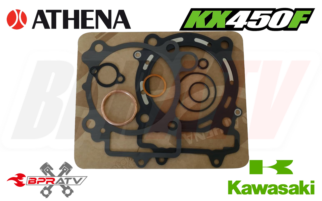 16-18 Kawasaki KX450F KX 450F 96 Stock OEM Cylinder Gasket Kit Titanium Stud Kit