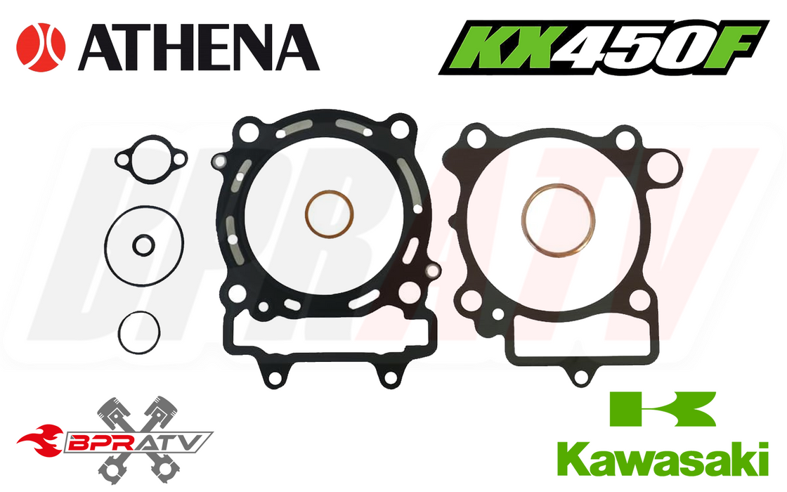 16-18 Kawasaki KX450F KX 450F 96 Stock OEM Cylinder Gasket Kit Titanium Stud Kit