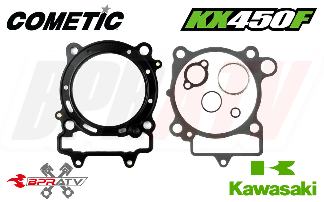 16-18 Kawasaki KX450F KX 450F 96 Stock OEM Cylinder Gasket Kit Titanium Stud Kit