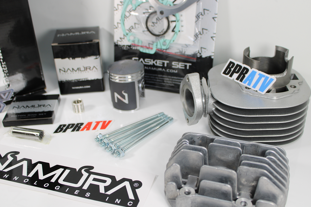 Kawasaki KFX80 KFX 80 Stock Cylinder Head Namura Piston Kit Gaskets Top End Kit