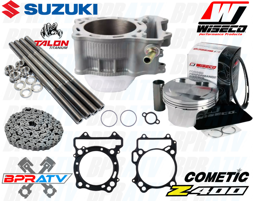 LTZ400 LTZ 400 DRZ Z400 Stock Bore Cylinder Piston Complete Top End Rebuild Kit