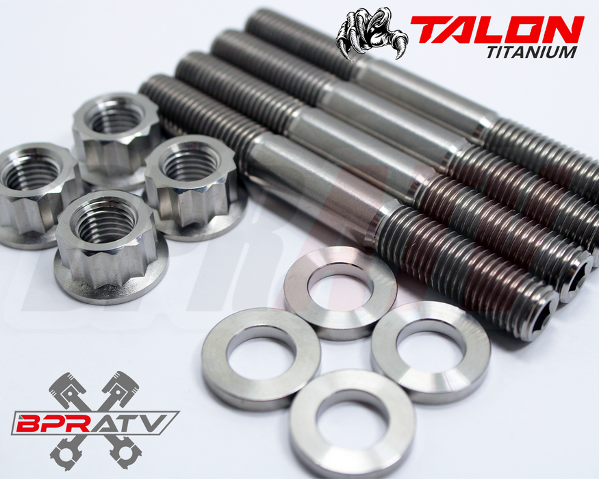 Polaris Sportsman Ranger 500 Complete Titanium Cylinder Head Crankcase Stud Kit