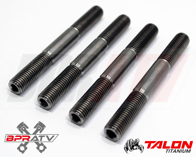89-08 Suzuki RM125 TITANIUM Cylinder Head Stud Kit Cylinder Bolts Nuts & Washers