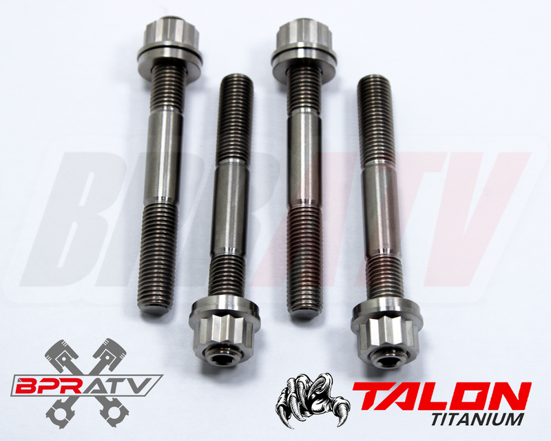89-08 Suzuki RM125 TITANIUM Cylinder Head Stud Kit Cylinder Bolts Nuts & Washers