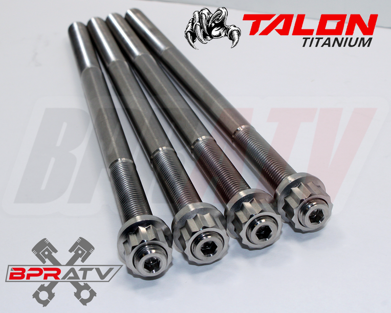 02-08 CRF450R CRF 450R TITANIUM Cylinder Bolts Cylinder Head Studs Stud Kit Nuts