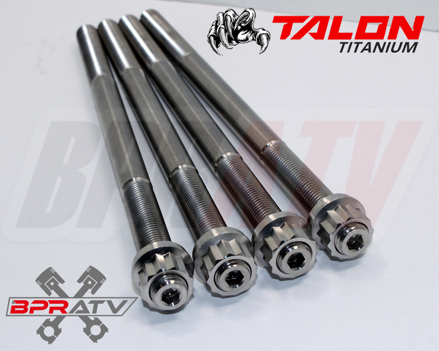 GSXR 1300R Hayabusa Titanium Head Studs Best Strongest Ti Cylinder Stud Bolt Kit