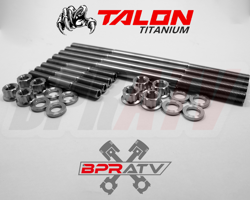 Polaris Sportsman Ranger 500 Complete Titanium Cylinder Head Crankcase Stud Kit