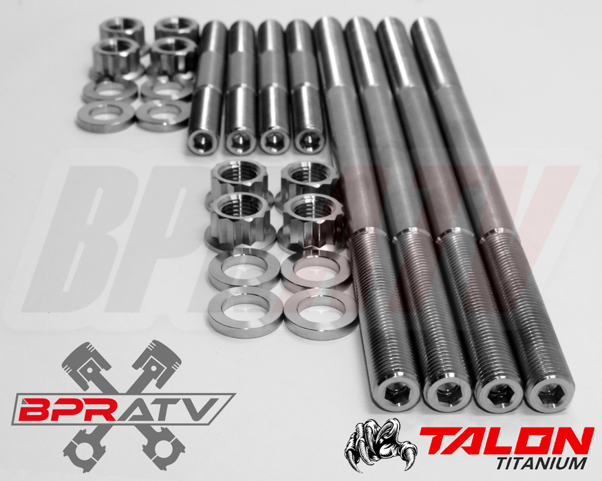 Polaris Sportsman Ranger 500 Complete Titanium Cylinder Head Crankcase Stud Kit