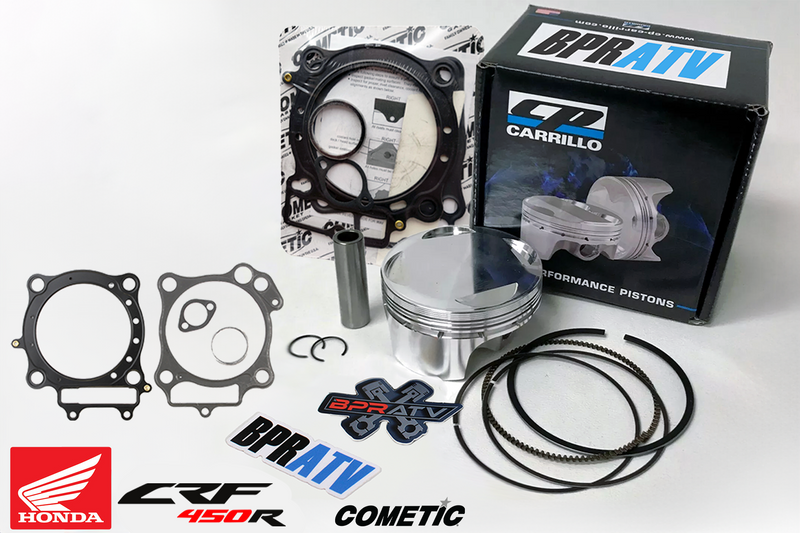 02-08 CRF450R CRF 450R 100mm 100 mil +4 CP Big Bore Piston & Gaskets Top End Kit
