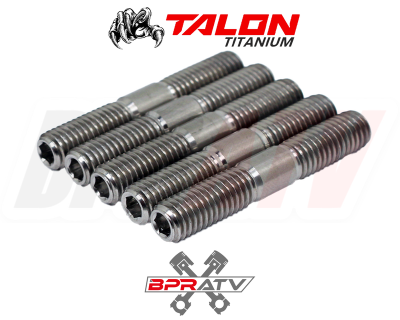 89-08 Suzuki RM125 TITANIUM Cylinder Head Stud Kit Cylinder Bolts Nuts & Washers