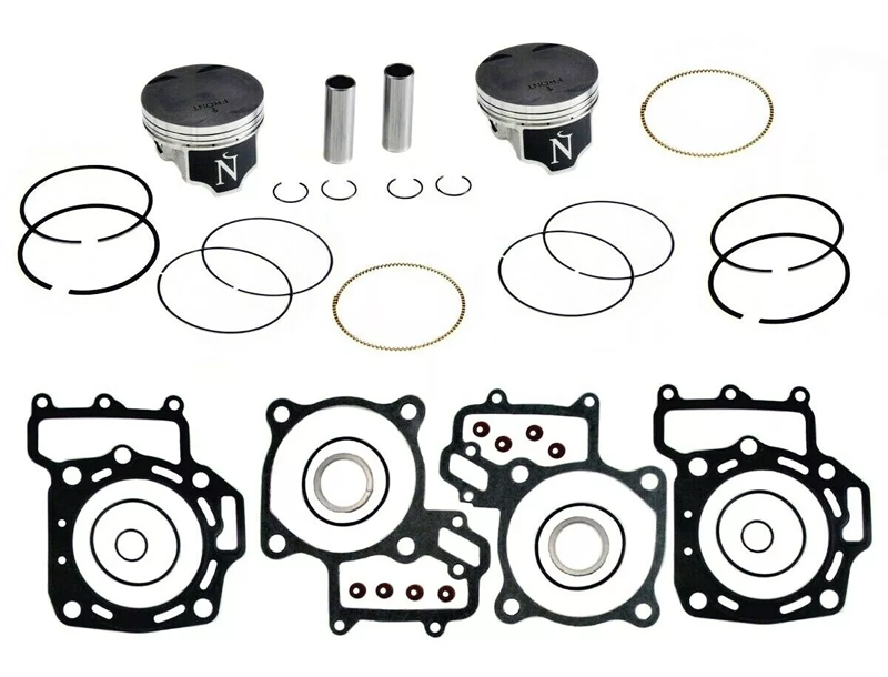 06-13 Brute Force 650 KVF650 80mm Stock Cylinders Namura Piston Top End Kit 11:1