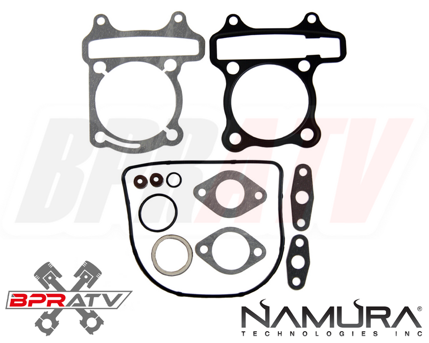 Polaris RZR 170 Top End Rebuild Kit Wiseco Piston Bronco Valves & Namura Gaskets