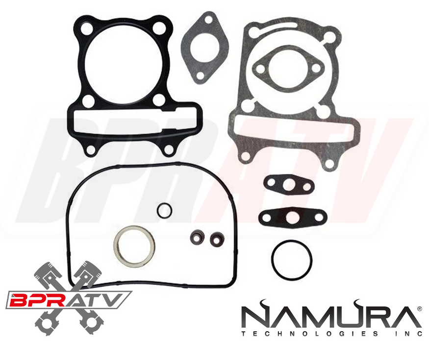 Polaris RZR 170 Top End Rebuild Kit Wiseco Piston Bronco Valves & Namura Gaskets