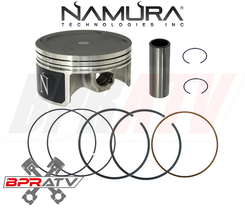 06-13 Brute Force 650 KVF650 80mm Stock Cylinders Namura Piston Top End Kit 11:1