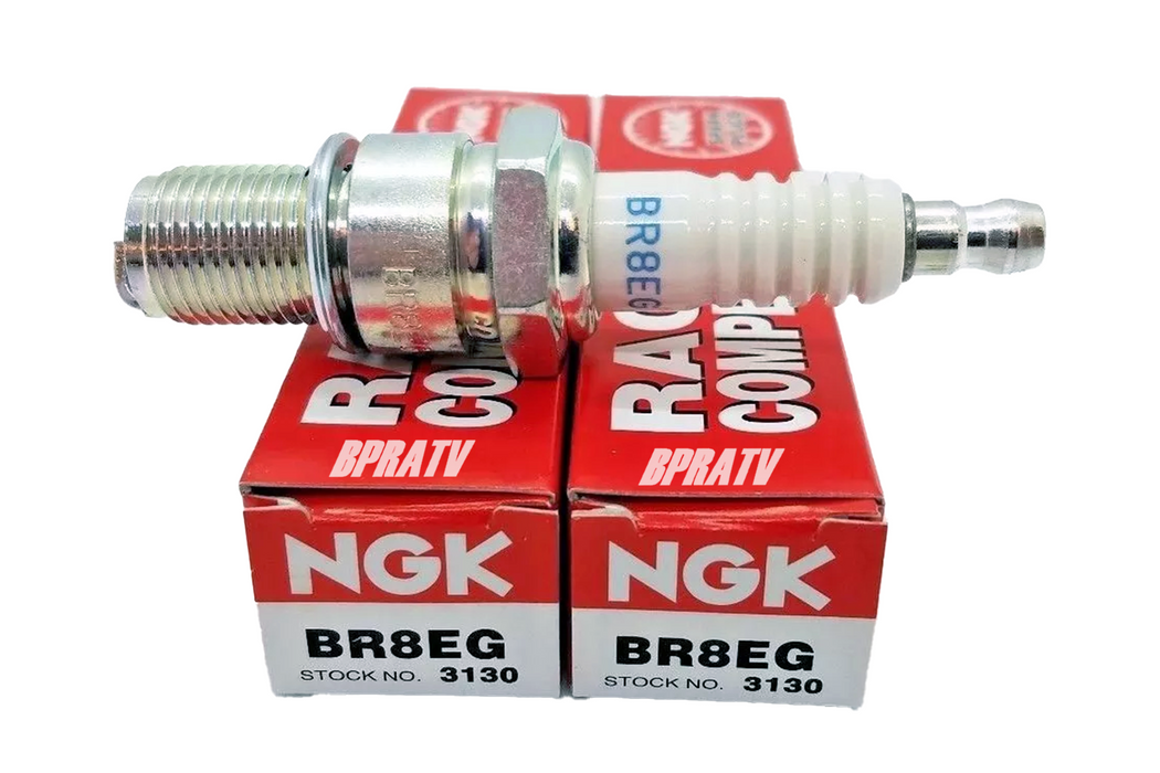 NGK BR8EG RACING Spark Plugs Suzuki RM250 RMZ 250 Kawasaki KX500 JAPAN Set of 2