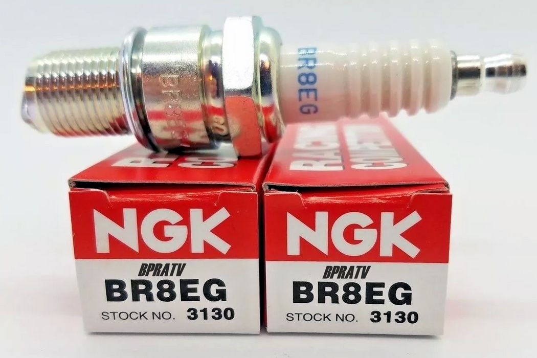 NGK BR8EG RACING Spark Plugs Honda CR250R CR 250R CR500R CR 500R JAPAN Set of 2