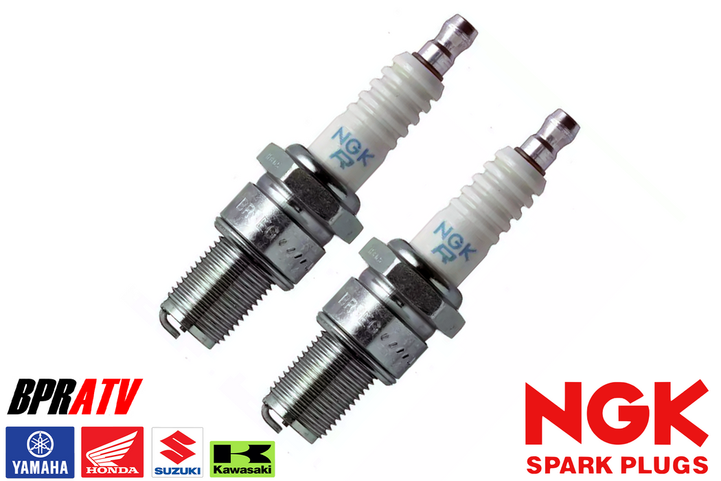 NGK BR8EG RACING Spark Plugs Honda CR250R CR 250R CR500R CR 500R JAPAN Set of 2