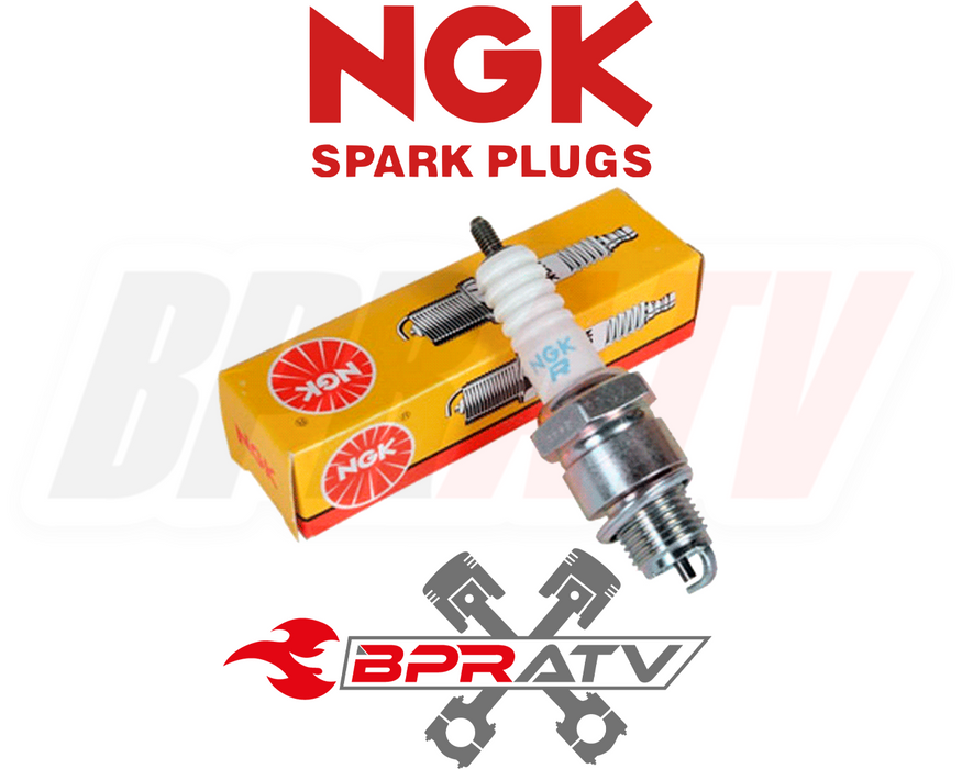 97-02 Scrambler 400 Cylinder Namura Piston & Gasket Kit NGK Top End Rebuild Kit