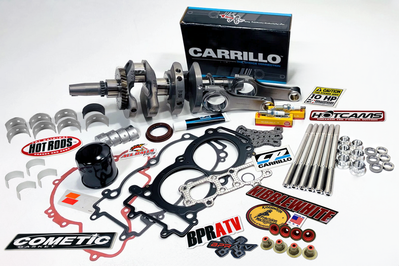 Polaris RZR Turbo & S Crank CP Carrillo Heavy Duty Rods Motor Gaskets NGK Kit US