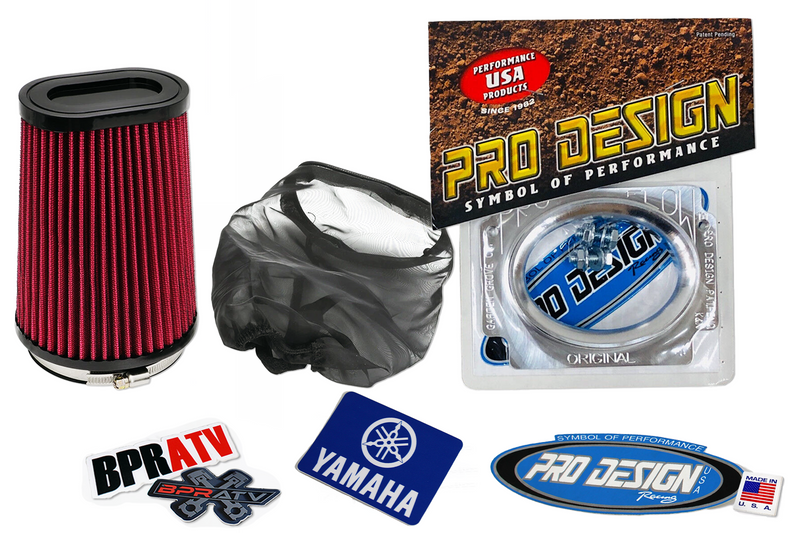 Pro Design Racing Pro-Flow Air Filter Kit Yamaha Banshee 350 87-06 K&N Style USA