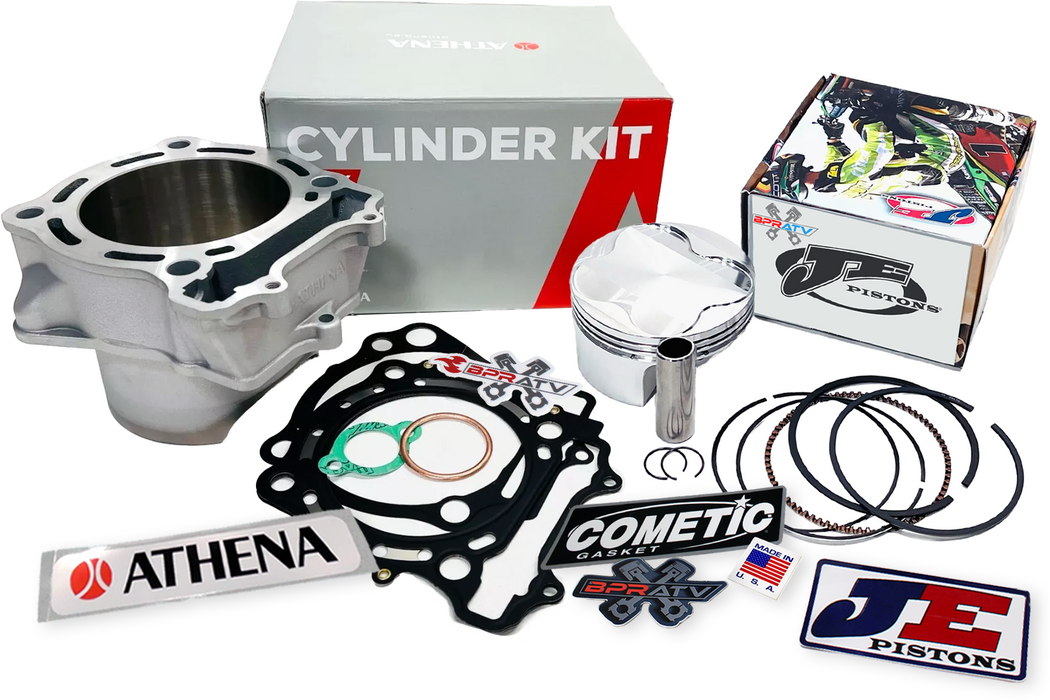 Kawasaki KFX450R 100mm Big Bore Top End Kit 490cc JE 13:1 Piston Athena Cylinder