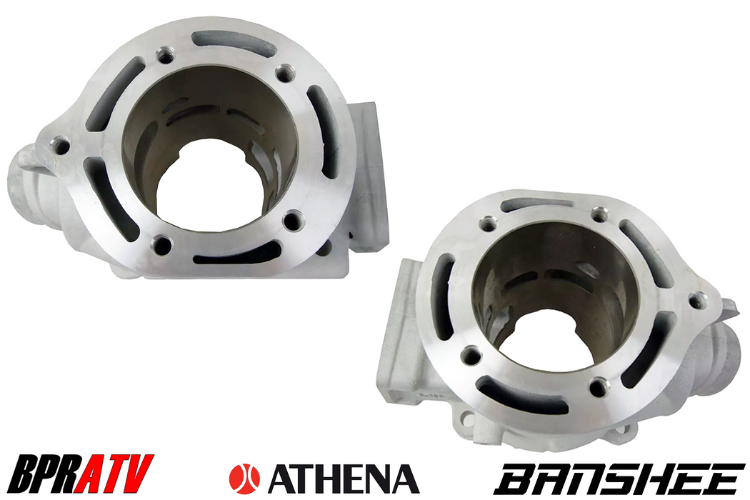 Banshee Athena 400 68 Complete Big Bore Kit Cylinders Pistons Wiseco Crank Head