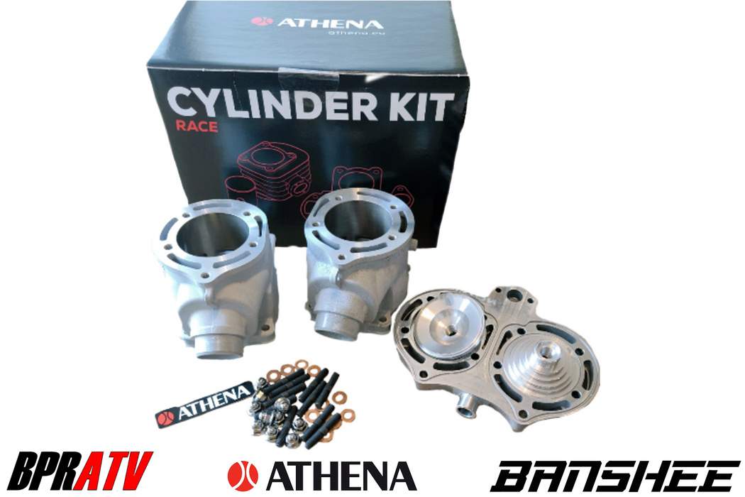 Banshee Athena 400 68 Complete Big Bore Kit Cylinders Pistons Wiseco Crank Head