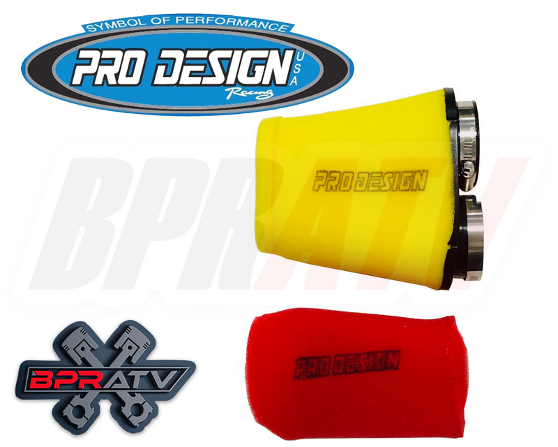 Pro Design Pro Flow Foam Air Filter Intake PWR Kit PD205 Yamaha Raptor 660 660R