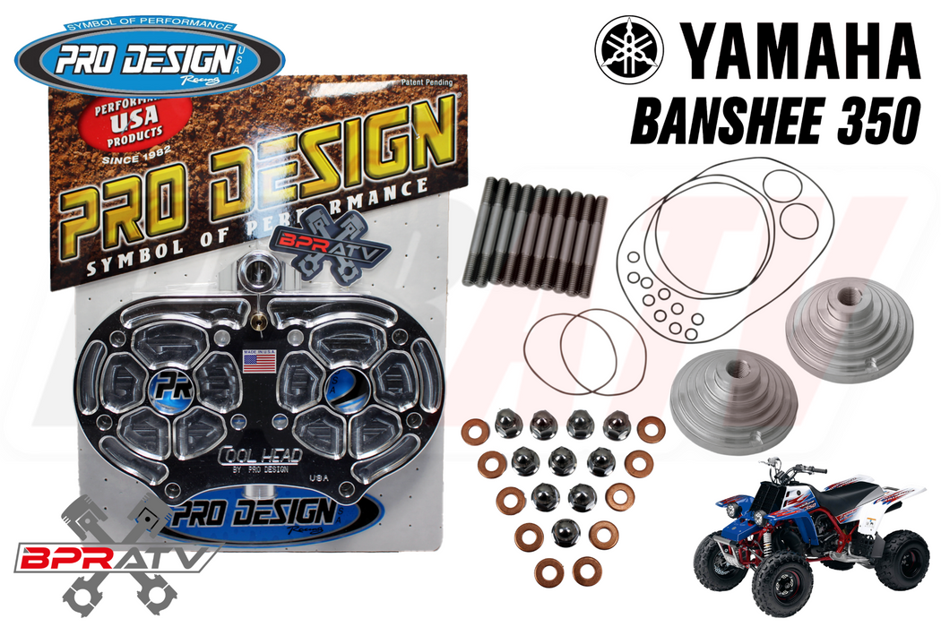 Banshee 421 Serval Polished Cylinder Polish 4mm Stroker Top End Rebuild Kit 68mm