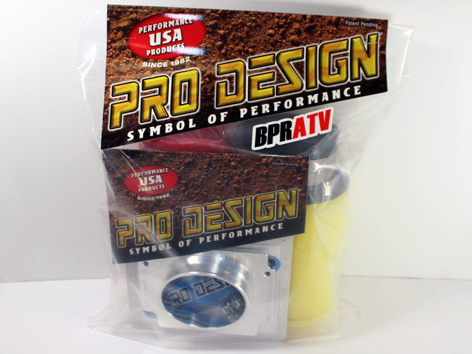 Pro Design Pro Flow Airbox Filter Kit Intake Manifold Filters Yamaha Banshee 350