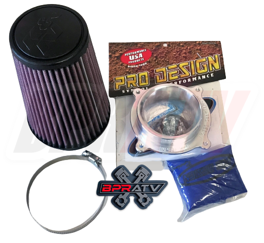 Pro Design Pro Flow K&N Air Filter Intake Kit Yamaha Raptor 700 700R | 2006-2025