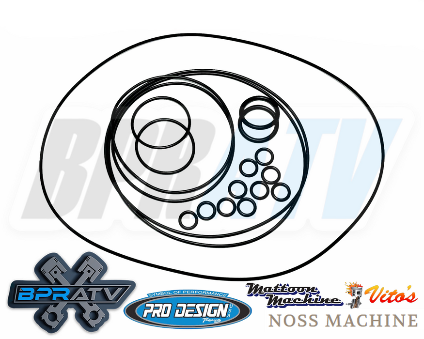 Banshee Pro Design Cool Head O-ring Kit Two Billet Head O-ring O rings Set of 2