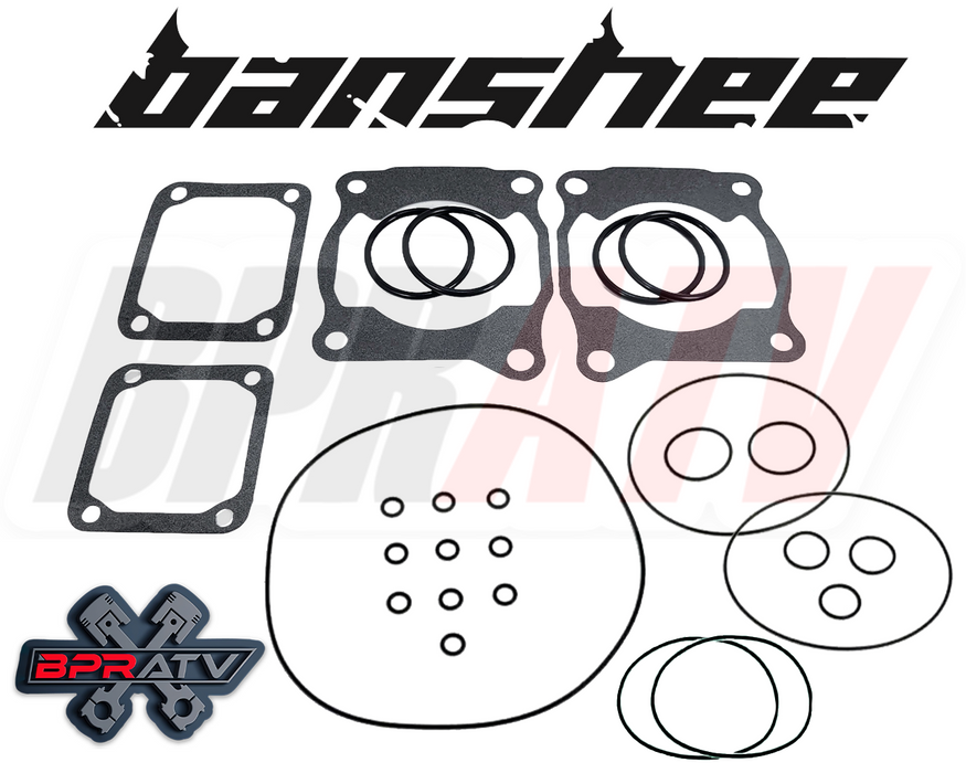 Banshee 350 64mm Bore 4mil STROKER Wiseco Pistons Set Bearings O-Ring Gasket Kit