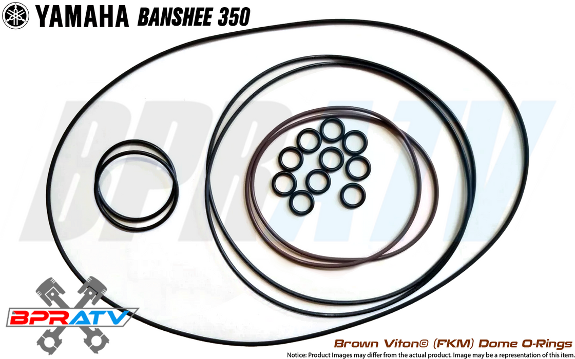 Yamaha Banshee Pro Design Style Cool Head Heat Treated Dome Orings O-ring Kit