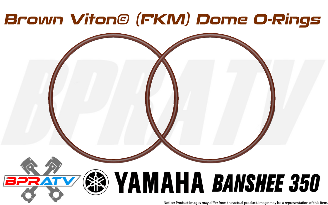 Yamaha Banshee Pro Design Style Cool Head Domes Viton Orings O-rings O-ring Kit