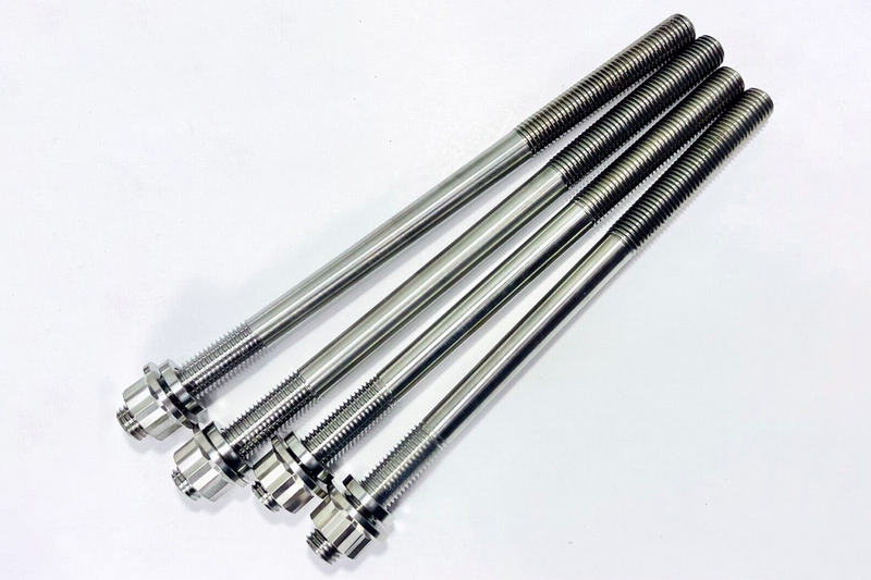 Polaris Ranger 700 800 X2 TITANIUM Cylinder Head Studs VERTEX Top End Gasket Kit