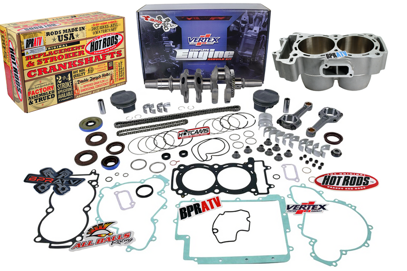 Polaris 2013 2014 RZR 900 XP4 Complete Engine Rebuild Kit Crank Cylinder Pistons