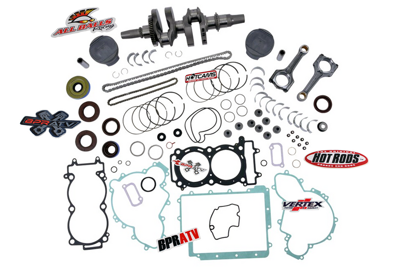 Polaris 2013 2014 RZR 900 XP4 Complete Engine Rebuild Kit Crank Cylinder Pistons