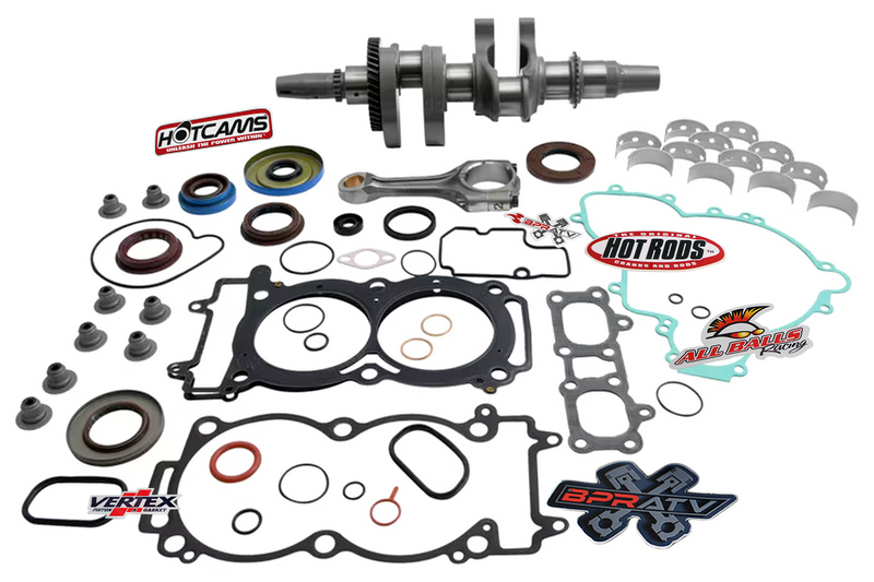 Polaris 2013 2014 RZR 900 XP4 Complete Engine Rebuild Kit Crank Cylinder Pistons