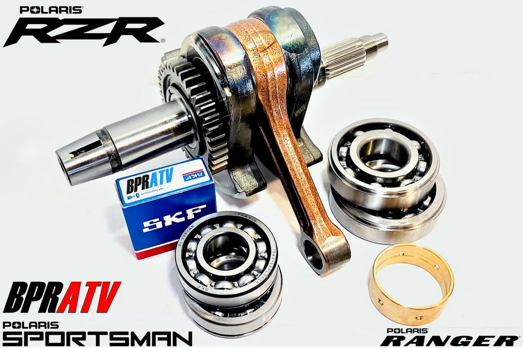 17+ Polaris RZR 570 Complete Rebuild Kit Cylinder Crank 13:1 JE Race Piston Kit