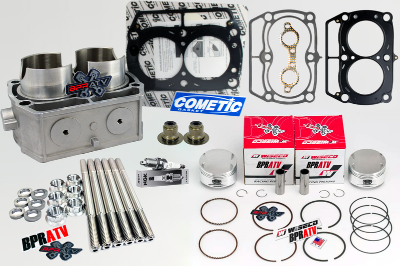 Polaris Ranger RZR Sportsman 800 Top End Rebuild Kit Cylinder Piston Gaskets 🔧